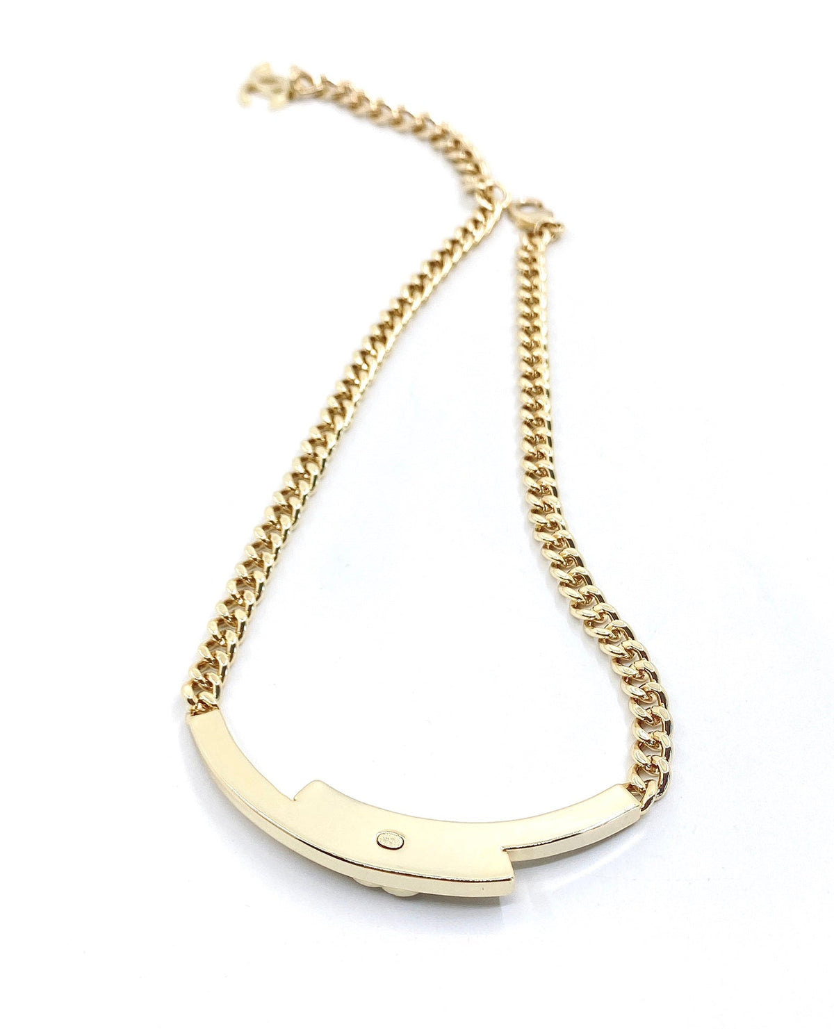 18K Chanel Diamonds Choker Necklace