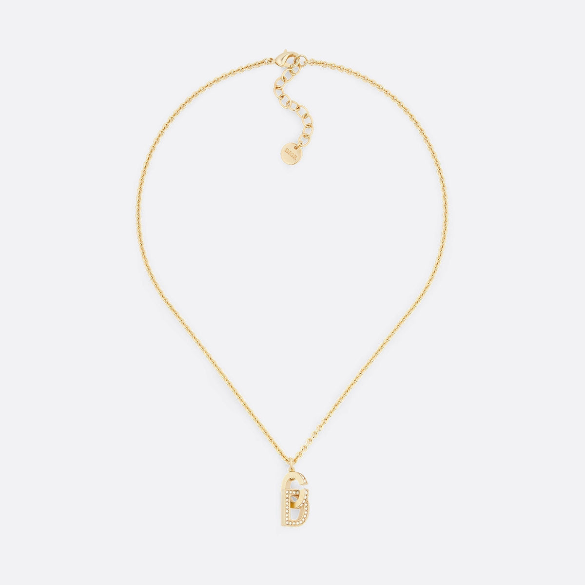 18K Dior Lock Necklace