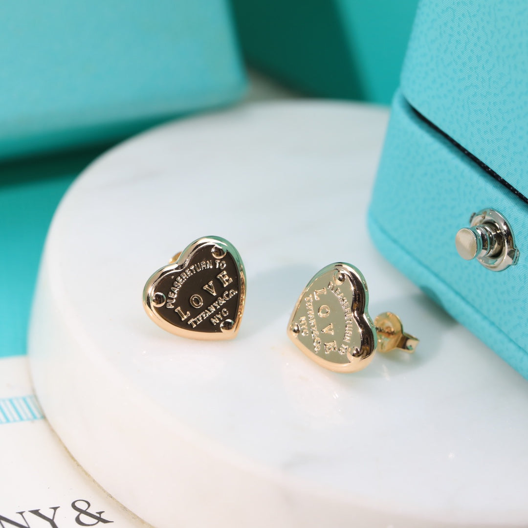 18K Return to Tiffany Love Earrings